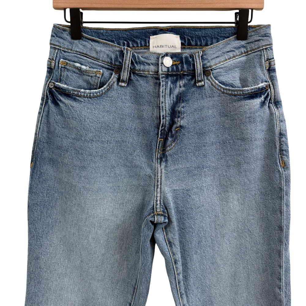 Habitual Denim Blue Straight Leg Jeans - Picture 2 of 11